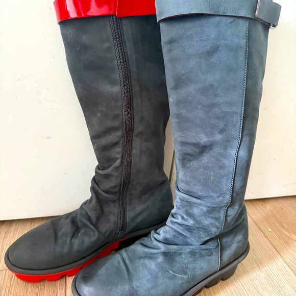 John Fluevog Renegade Boots | Black | Size 9 - Picture 1 of 5
